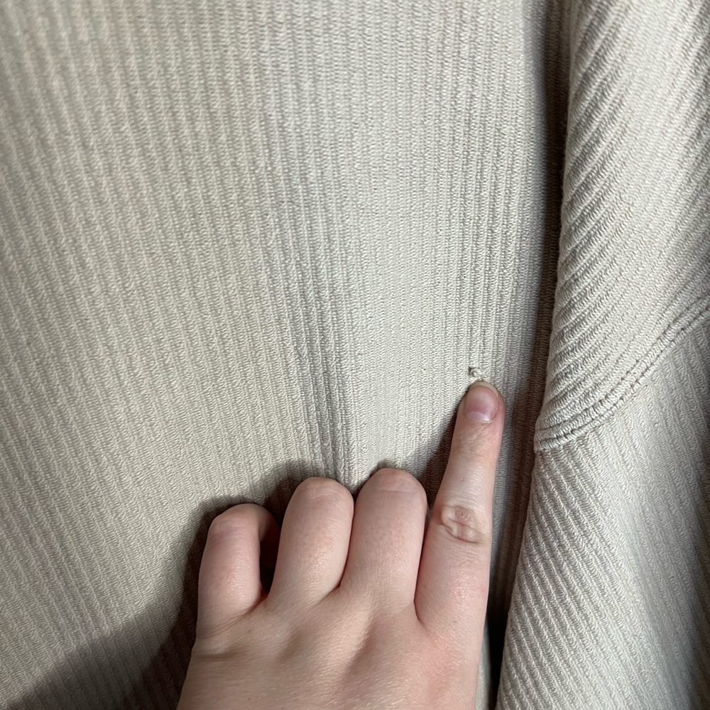 SOLD!❌ - Aerie Beige Ribbed Sweater - Picture 2 of 5